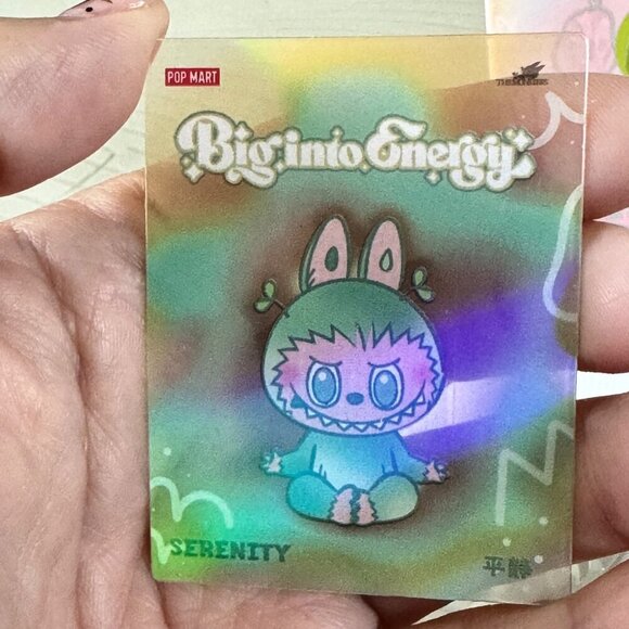 Pop Mart Labubu Big Into Energy Phone Charm – "Serenity" NIB - Picture 4 of 5